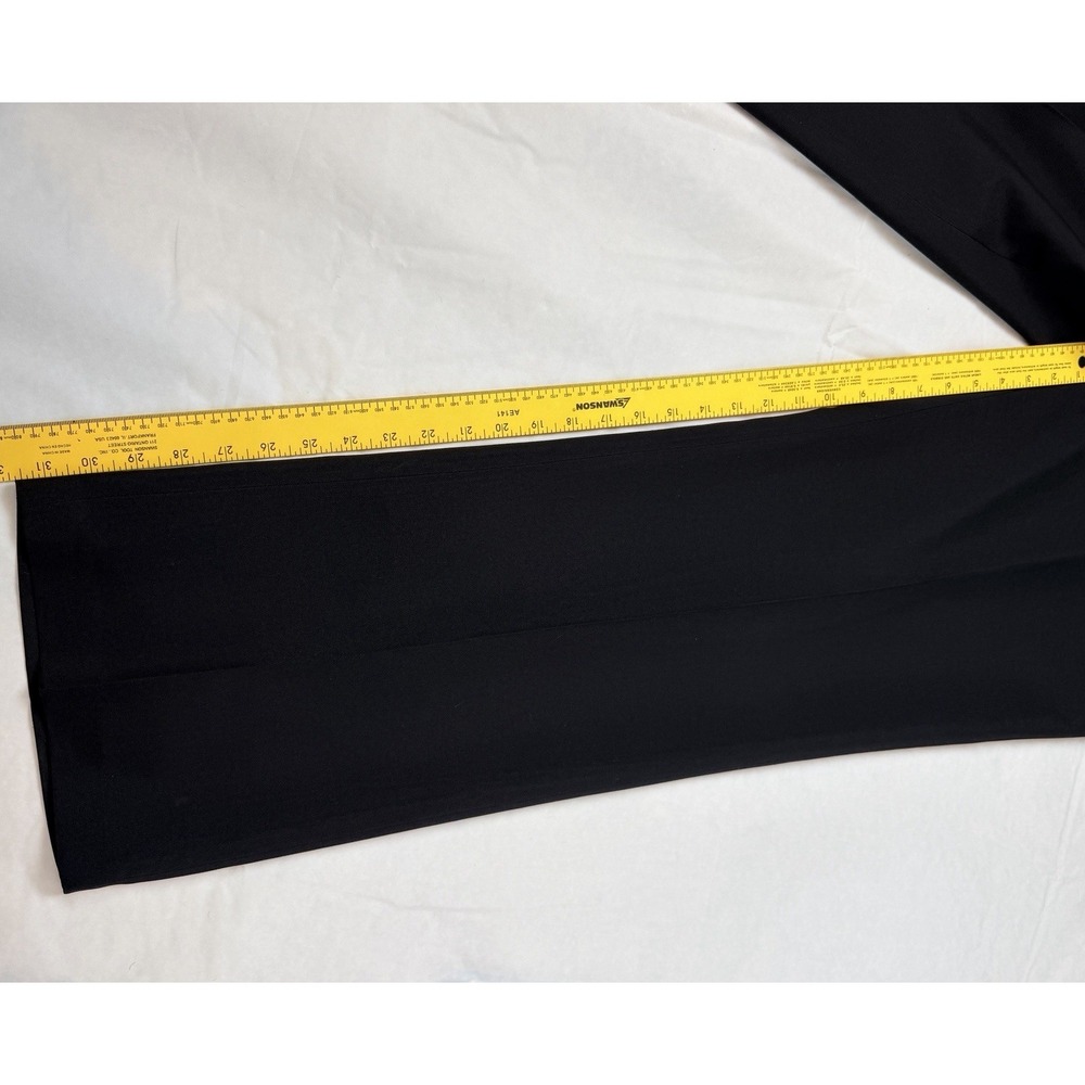 Kasper Dress Pants Womens Size 14 Black Lined High Rise Career Office Business - Picture 7 of 10